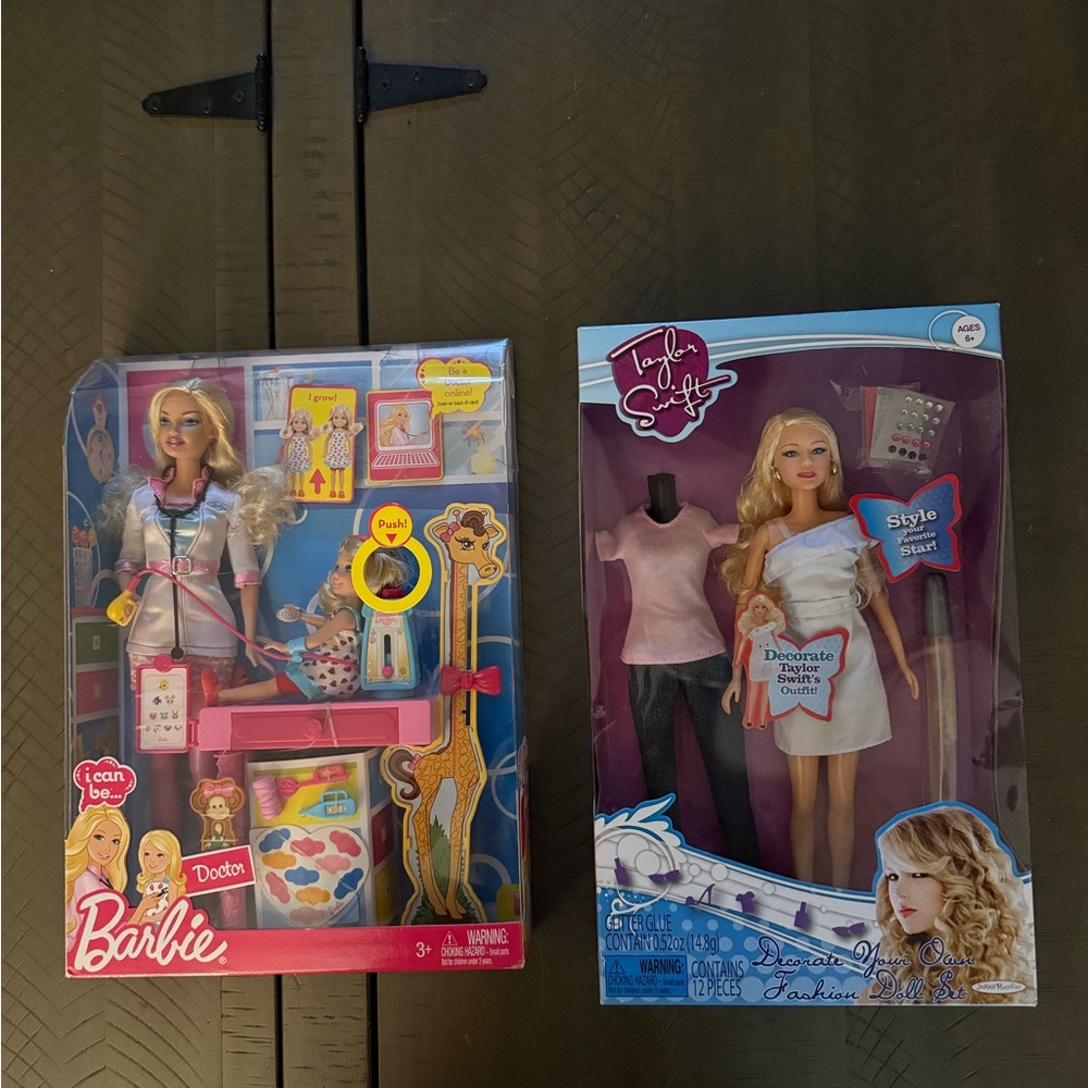 Taylor Swift Style Doll with Outfits and Barbie Doctor both are brand new